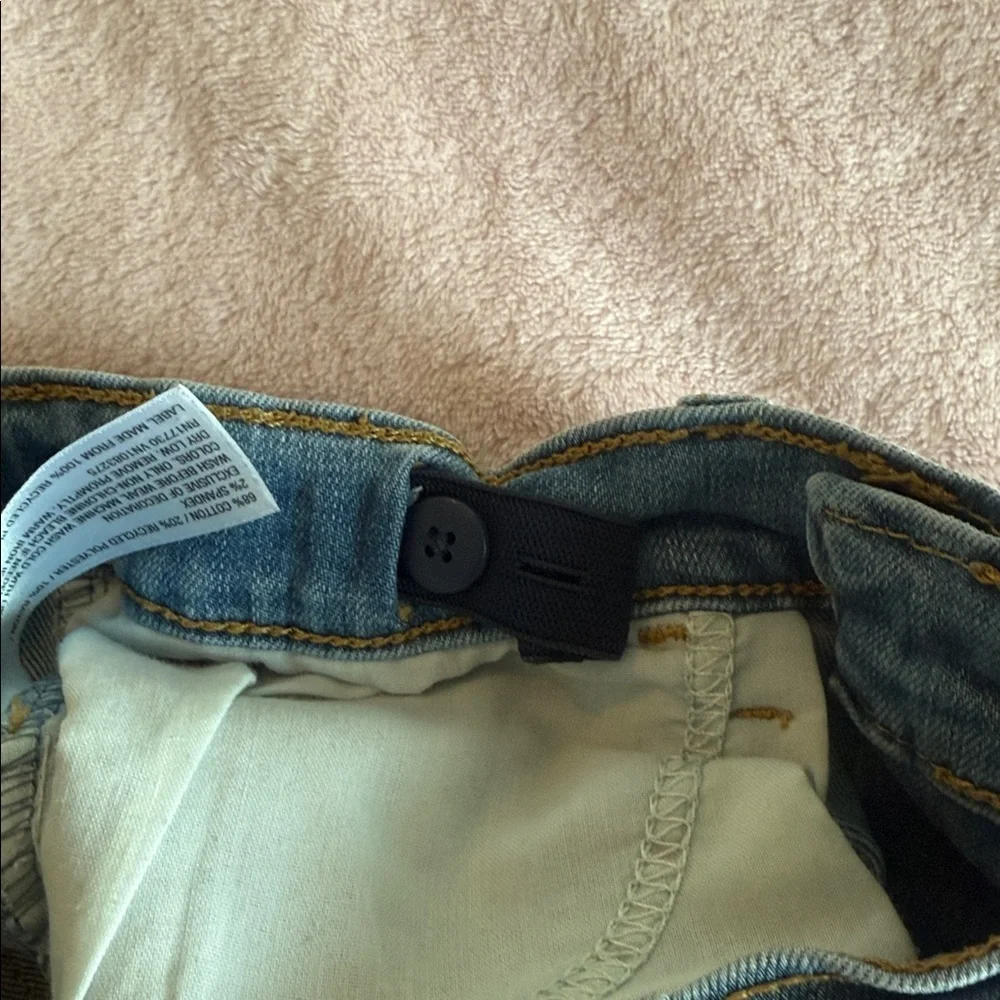 Cat & Jack Light Blue Kids Jeans Girls Skinny Stretch 10
